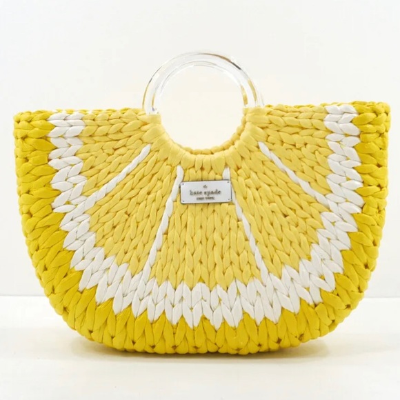 kate spade Bags Kate Spade Picnic Perfect Lemon Medium Tote Poshmark